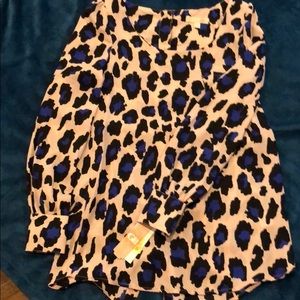 Cheetah print tunic